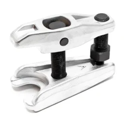 XPOtool Federspanner Satz 4-tlg. 370 mm aus Stahl, mit Kugelgelenkabzieher Montagespanner Audrücker, für Pkw Tuning Tieferlegung, Spannwerkzeug