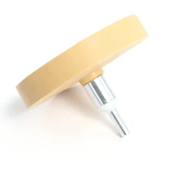 XPOtool Folienradierer 3 Stück Ø 88 mm mit 6 mm Adapter zum Entfernen von Kleberesten, Autoplaketten und Aufklebern, Klebeentferner mit Gummi Radierscheibe für Auto und andere Fahrzeuge
