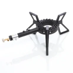 XPOtool Gaskocher Set max. 8 kW mit Gasdruckregler 50 mbar DE und Gasschlauch 1,5 m für Outdoor und Camping Gas Campingkocher