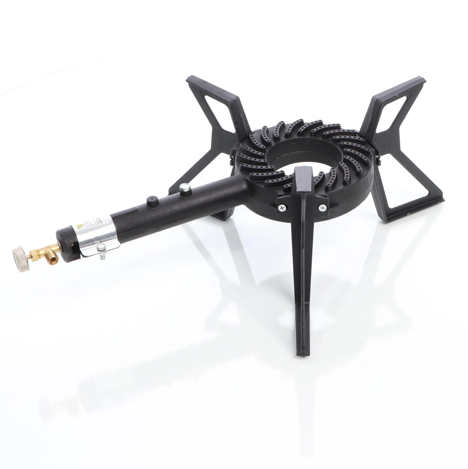 XPOtool Gaskocher Set max. 8 kW mit Gasdruckregler 50 mbar DE und Gasschlauch 1,5 m für Outdoor und Camping Gas Campingkocher