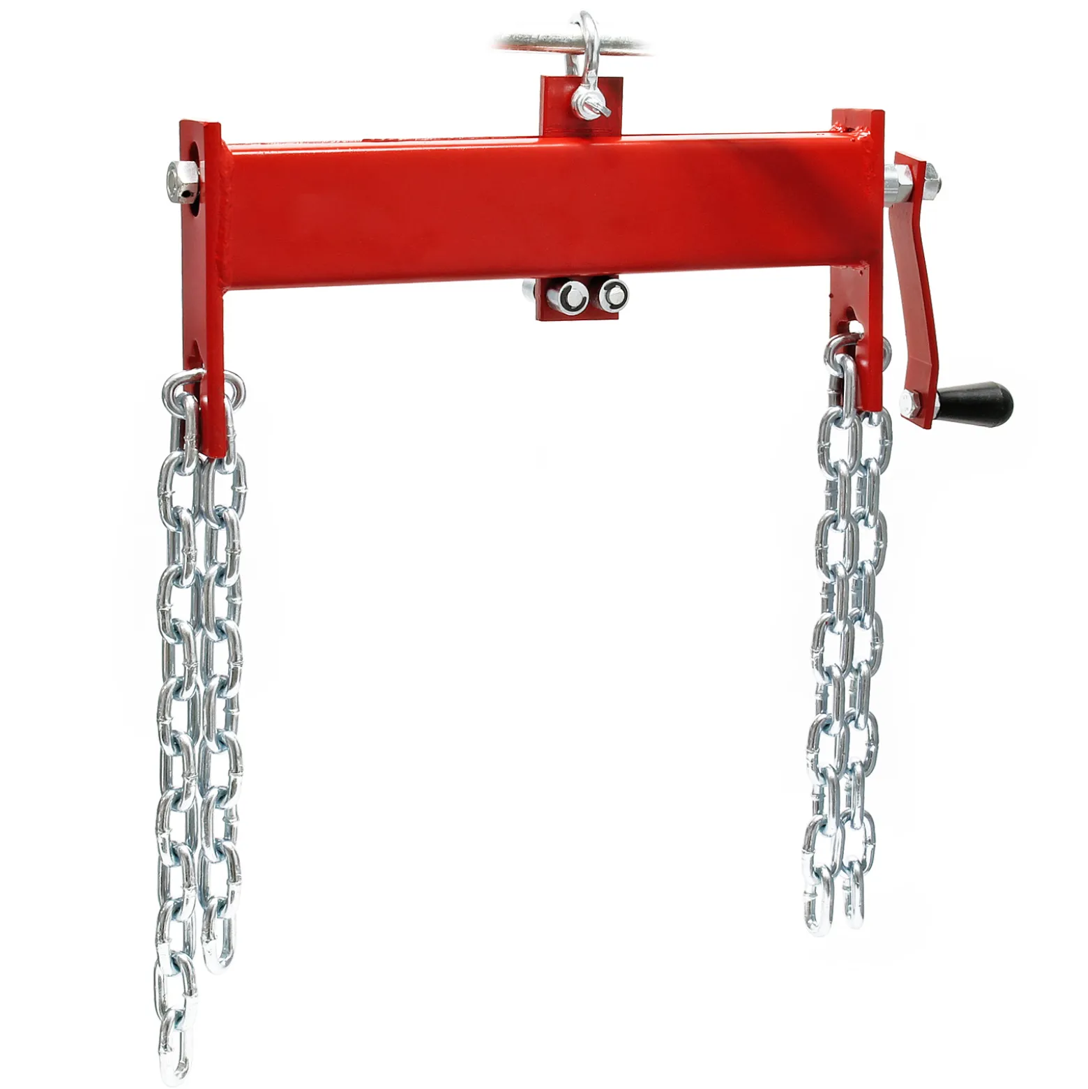 XPOtool HD Balancierer für Hebekran bis max. 1800kg / 1,8t Heavy Duty Positionierer mit 390mm Arbeitsbereich und Handkurbel