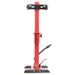 XPOtool Hydraulischer Federspanner Spannkraft bis 1000 kg, 290 x 300 x 1020 mm, mit Standfuß, Werkzeug für Federbein Wechsel, Montage am Auto