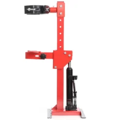 XPOtool Hydraulischer Federspanner Spannkraft bis 1000 kg, 290 x 300 x 1020 mm, mit Standfuß, Werkzeug für Federbein Wechsel, Montage am Auto