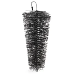 XPOtool konische Fallrohr Bürste Ø8-12cm L: 25cm, Laubschutz für Fallrohre als Laubschutz / Marderschutz gegen Verstopfungen