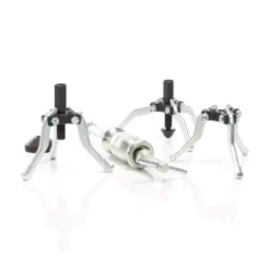 XPOtool Lagerabzieher 15-30 mm, 30-80 mm, 3x Profi Abzieher Satz als Innen Außen Ausdrücker, für Lager, Zahnrad, Riemenscheibe mit Gleithammer