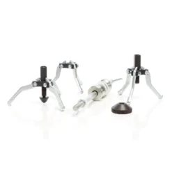 XPOtool Lagerabzieher 15-30 mm, 30-80 mm, 3x Profi Abzieher Satz als Innen Außen Ausdrücker, für Lager, Zahnrad, Riemenscheibe mit Gleithammer