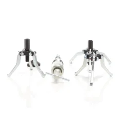 XPOtool Lagerabzieher 15-30 mm, 30-80 mm, 3x Profi Abzieher Satz als Innen Außen Ausdrücker, für Lager, Zahnrad, Riemenscheibe mit Gleithammer