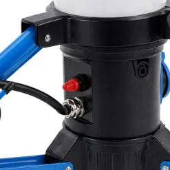 XPOtool LED Tower 100W 360° Ausleuchtung Baustrahler 10.000 Lumen Arbeitsstrahler mit Steckdose