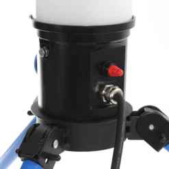 XPOtool LED Tower 150W 360° Ausleuchtung Baustrahler 15.000 Lumen Arbeitsstrahler mit Steckdose