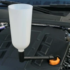 XPOtool Öleinfülltrichter Satz 8-tlg. Einfülltrichter für Motoröl mit Verlängerung und 6 Adaptern, Satz Trichter zum Getriebeölwechsel