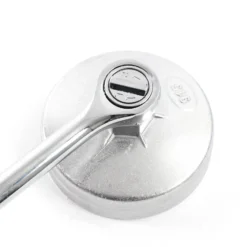 XPOtool Ölfilterkappen Set 23-teilig, Ölfilterschlüssel 65-101 mm, inklusive Ratsche und Ringschlüssel, im Werkzeugkoffer, Ölwechsel Werkzeug aus Aluminium Druckguss