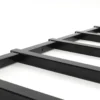 XPOtool Metallregal zur Holzlagerung, 300 x 30 x 1025 mm, Kragarmregal mit 6 Etagen, Schwerlastregal 50 kg pro Ebene in Schwarz