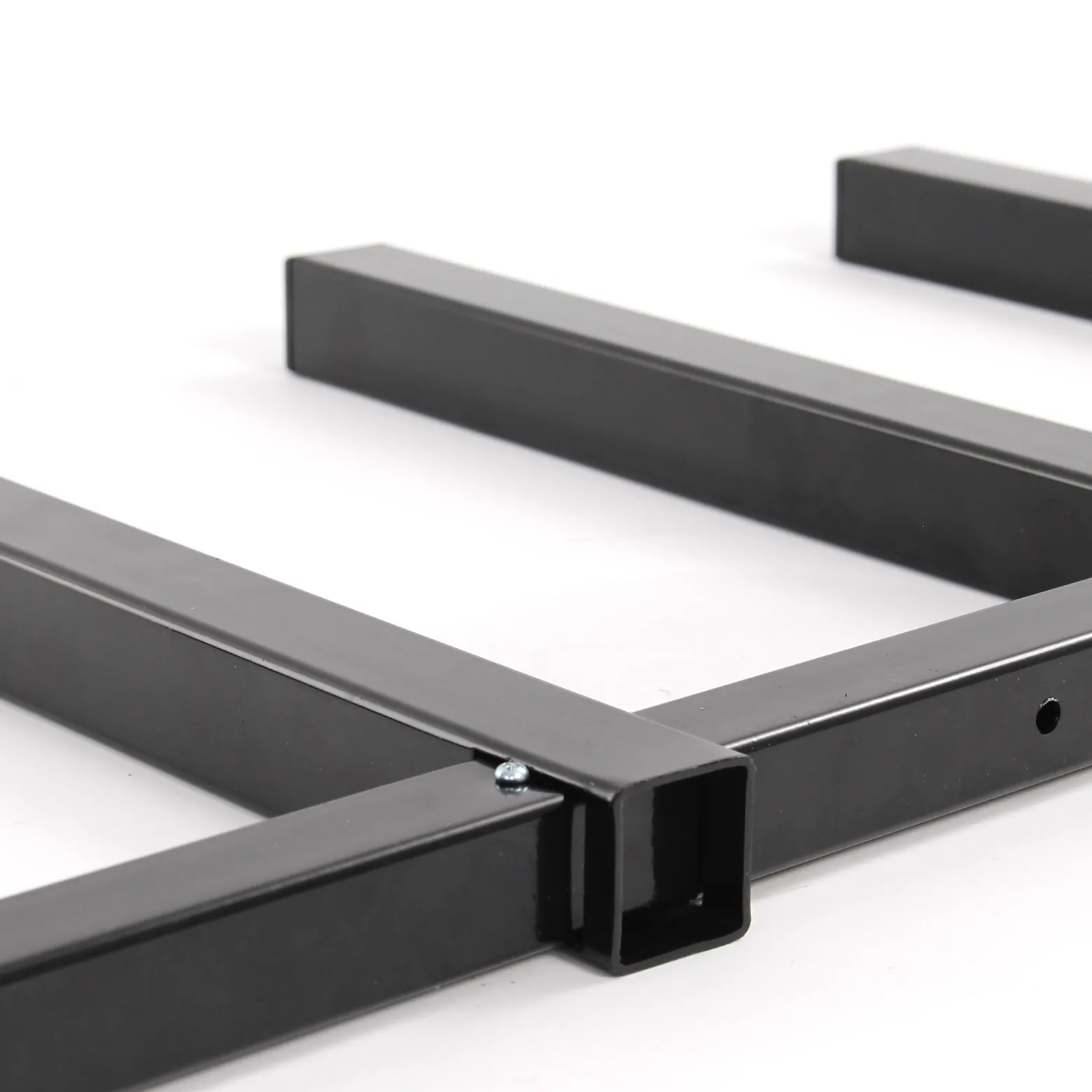 XPOtool Metallregal zur Holzlagerung, 300 x 30 x 1025 mm, Kragarmregal mit 6 Etagen, Schwerlastregal 50 kg pro Ebene in Schwarz