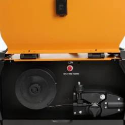 XPOtool MIG100 Inverter Fülldraht Schweißgerät ohne Gas, Schweissgerät mit Drahtvorschub, Flux Fülldraht und IGBT, inklusive Zubehör