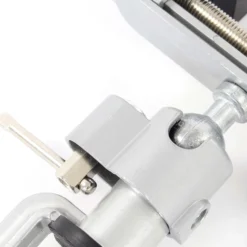 XPOtool Mini Tischschraubstock 78 mm Backenbreite 50 mm Spannweite 360° drehbar, Werkbank Schraubstock aus Aluminium