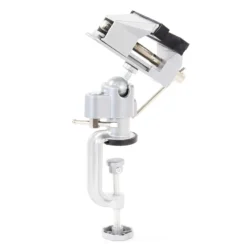 XPOtool Mini Tischschraubstock 78 mm Backenbreite 50 mm Spannweite 360° drehbar, Werkbank Schraubstock aus Aluminium