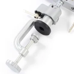 XPOtool Mini Tischschraubstock 78 mm Backenbreite 50 mm Spannweite 360° drehbar, Werkbank Schraubstock aus Aluminium