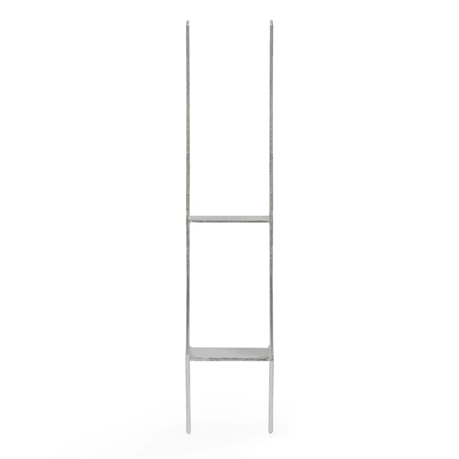 XPOtool Pfostenträger feuerverzinkt 91 x 600mm, H-Anker aus Carbonstahl, Pfostenanker mit Bohrlöchern M10 x 110, Pfostenschuh mit 2 Verstrebungen