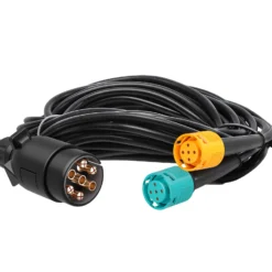 XPOtool 7 Pin Anhänger 5 m Kabel 7-poliges Anhängerkabel für Rückleuchten bei Anhänger und Wohnwagen
