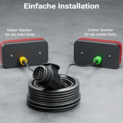 XPOtool 13 Pin Anhänger 5 m Kabel 13-poliges Anhängerkabel für Rückleuchten bei Anhänger und Wohnwagen