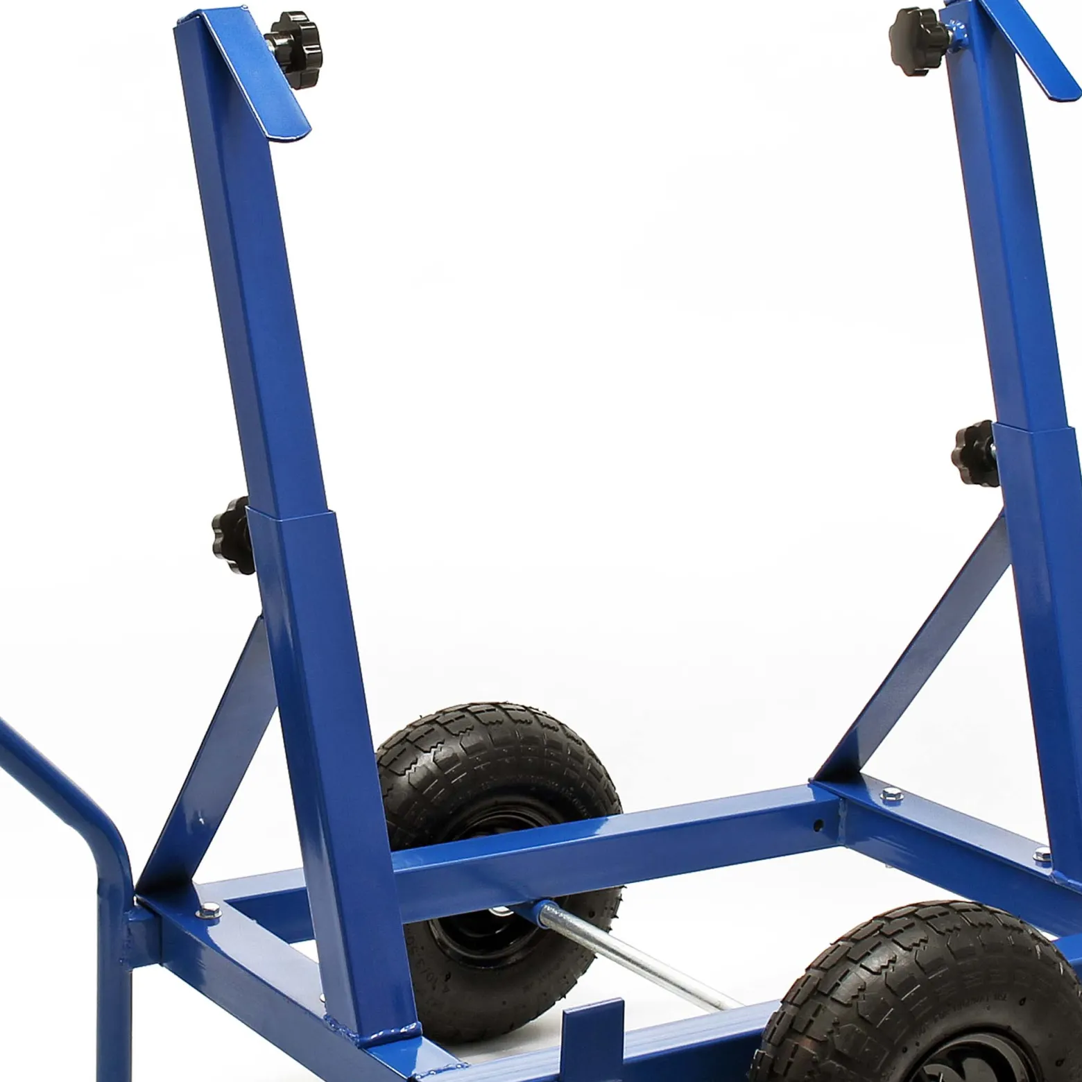 XPOtool Plattenkarren bis 200 kg höhenverstellbar, 2 Luftreifen, Stahl Plattenwagen zum Transport großflächiger Platten u. v. m.