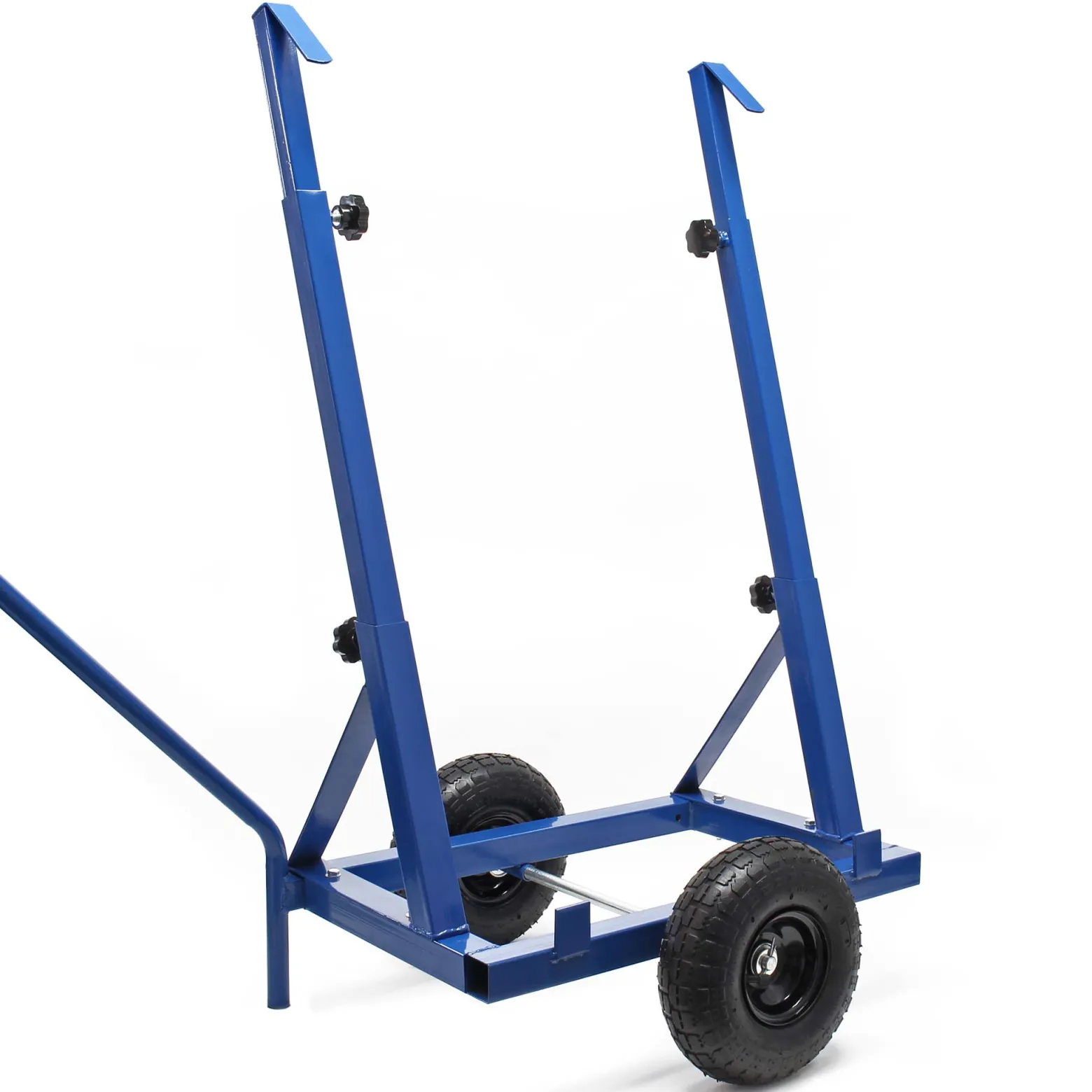 XPOtool Plattenkarren bis 200 kg höhenverstellbar, 2 Luftreifen, Stahl Plattenwagen zum Transport großflächiger Platten u. v. m.