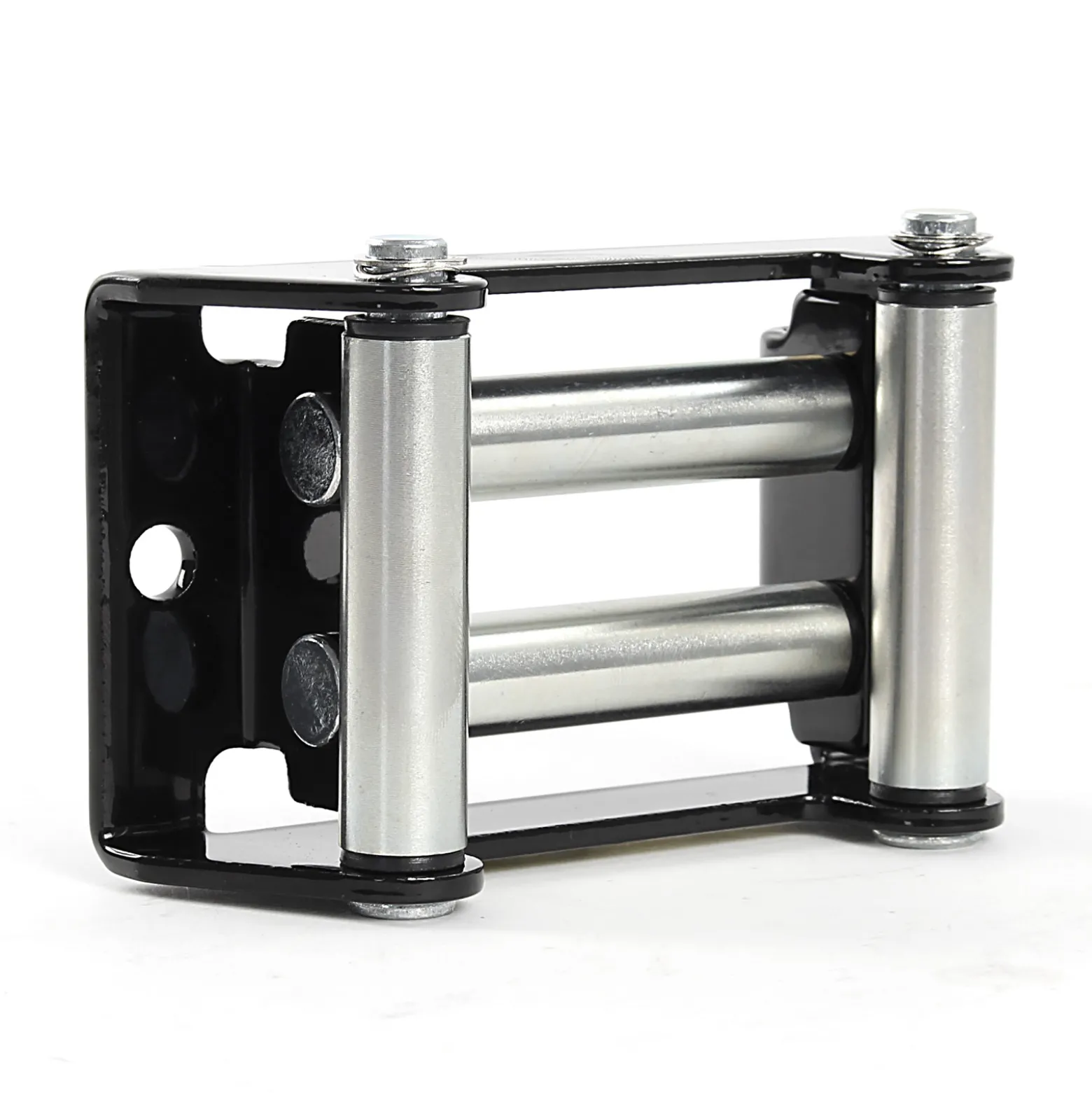 XPOtool Rollenfenster für Seilwinden mit 907-1587kg, Windenfenster mit 4 Rollen Lochabstand 109mm, Seilrollenfenster