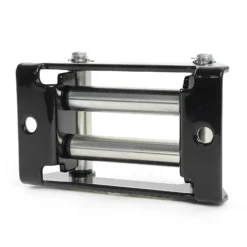 XPOtool Rollenfenster für Seilwinden mit 907-1587kg, Windenfenster mit 4 Rollen Lochabstand 109mm, Seilrollenfenster