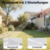XPOtool Schlauchtrommel, Wand Schlauchbox mit Aufroll-Automatik und 15m Wasserschlauch, Gartenbewässerung