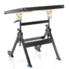 XPOtool Schweißtisch klappbar bis 150 kg aus Stahl, Schweißwagen höhenverstellbar 735-860 mm, Neigung bis 90°, Werkbank, Werkstattwagen mit Ablage
