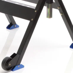 XPOtool Schweißtisch klappbar bis 150 kg aus Stahl, Schweißwagen höhenverstellbar 735-860 mm, Neigung bis 90°, Werkbank, Werkstattwagen mit Ablage