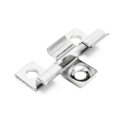XPOtool Set 50x Edelstahl Clips 7 mm, 60x Sechsrund Schrauben 3,5x20 mm T15 zur Montage von Terrassendiele mit 7 mm Nut