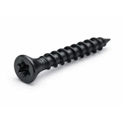 XPOtool Set 50x Edelstahl Clips 8 mm, schwarz, 60x Sechsrund Schrauben 3,5x20 mm T15 zur Montage von Terrassendiele mit 8 mm Nut