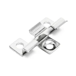 XPOtool Set 50x Edelstahl Clips 8 mm, 60x Sechsrund Schrauben 3,5x20 mm T15 zur Montage von Terrassendiele mit 8 mm Nut