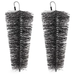 XPOtool Set 2x konische Fallrohrbürste Ø8–12 cm L: 25 cm Laubschutz für Fallrohre als Laubschutz / Marderschutz gegen Verstopfungen