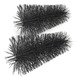 XPOtool Set 2x konische Fallrohrbürste Ø8–12 cm L: 25 cm Laubschutz für Fallrohre als Laubschutz / Marderschutz gegen Verstopfungen