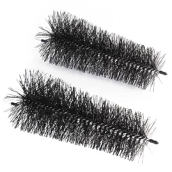 XPOtool Set 2x konische Fallrohrbürste Ø8–12 cm L: 25 cm Laubschutz für Fallrohre als Laubschutz / Marderschutz gegen Verstopfungen