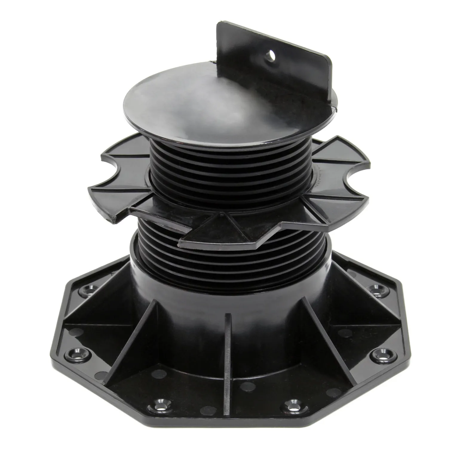 XPOtool Set 100x Stelzlager für Terrassen, 2700kg, 60-138mm, höhenverstellbare Stellfüße für Terrassendielen, Platten und Planken