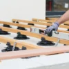 XPOtool Set 50x Stelzlager für Terrassen, 2700kg, 33-64mm, höhenverstellbare Stellfüße für Terrassendielen, Platten und Planken