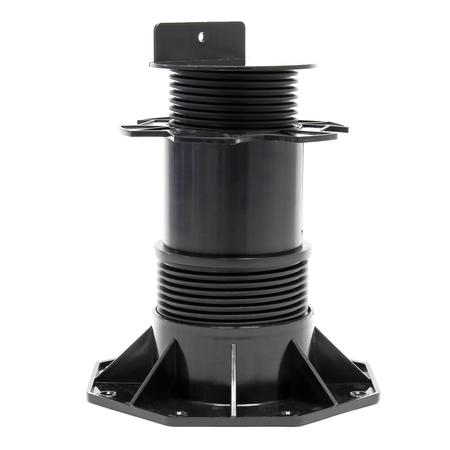 XPOtool Set 100x Stelzlager für Terrassen, 2700kg, 137-215mm, höhenverstellbare Stellfüße für Terrassendielen, Platten und Planken