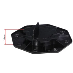 XPOtool Set 90x Stelzlager für Terrassen, 2700kg, 18-28mm, höhenverstellbare Stellfüße für Terrassendielen, Platten und Planken