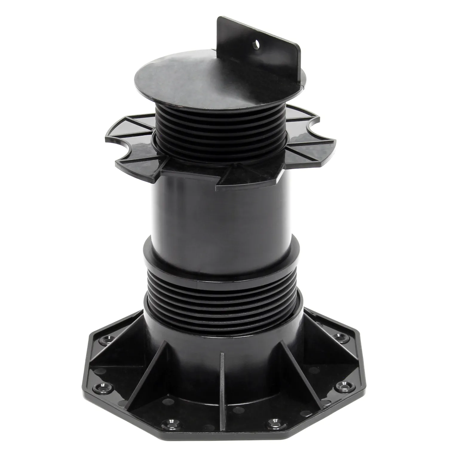 XPOtool Set 80x Stelzlager für Terrassen, 2700kg, 137-215mm, höhenverstellbare Stellfüße für Terrassendielen, Platten und Planken