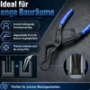 XPOtool Sprengring Zange 90° Winkel, 65 mm lange Spitzen, Seegeringzange aus Carbonstahl für Innenringe Innensprengringe, Sicherungszange mit rutschfestem Griff