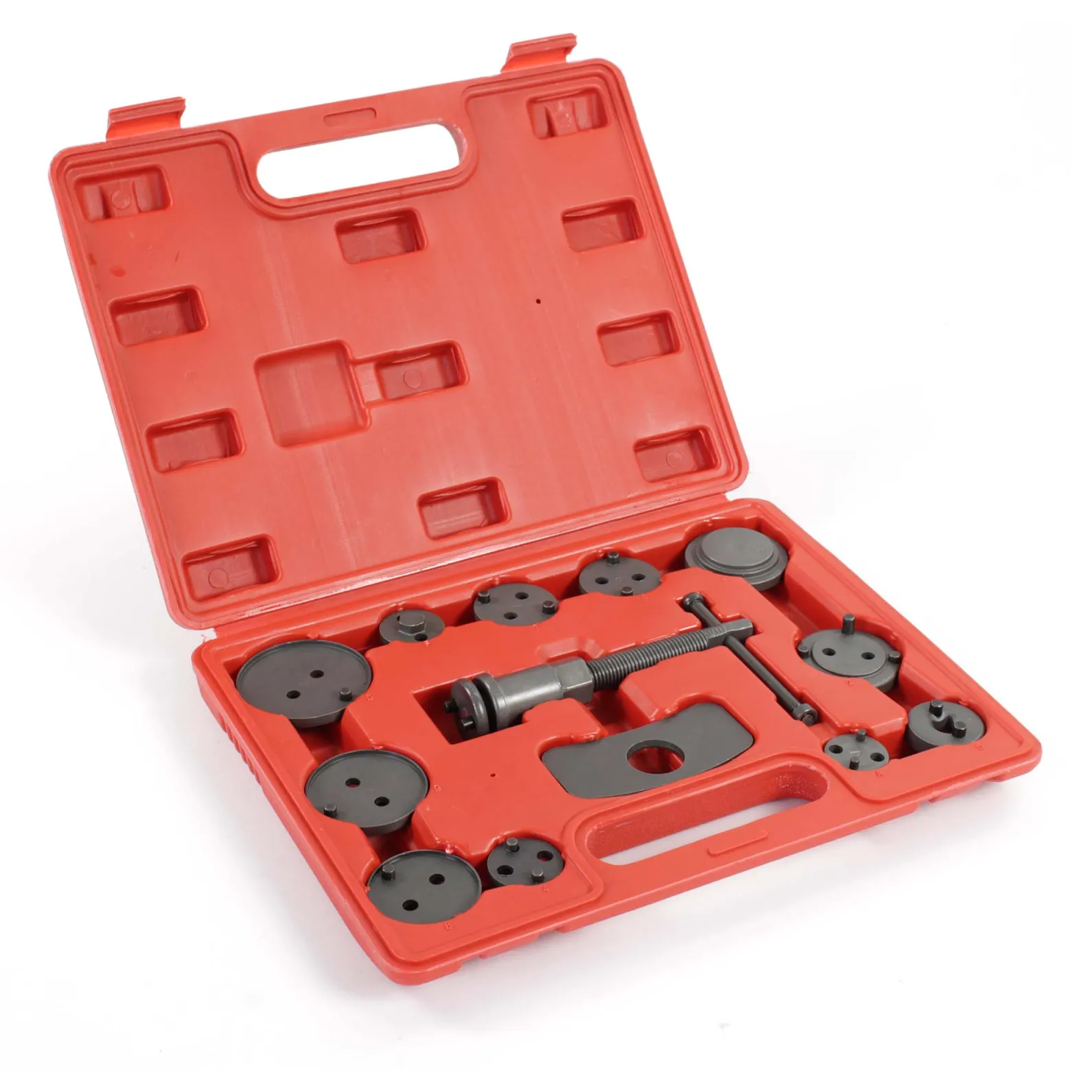 XPOtool 13-teiliges Bremskolbenrücksteller Set 320 x 60 x 245 mm, Bremskolbenrücksetzer Werkzeug, Bremskolben zurückstellen zum Bremsbelag Wechsel