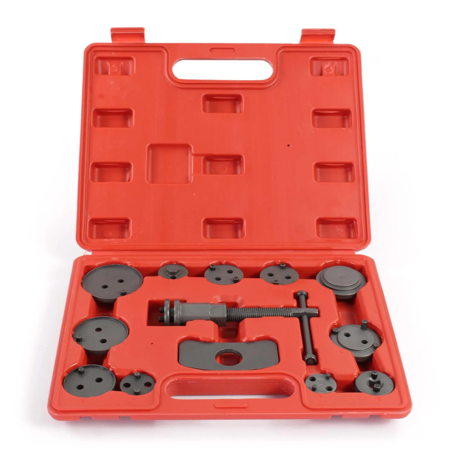 XPOtool 13-teiliges Bremskolbenrücksteller Set 320 x 60 x 245 mm, Bremskolbenrücksetzer Werkzeug, Bremskolben zurückstellen zum Bremsbelag Wechsel
