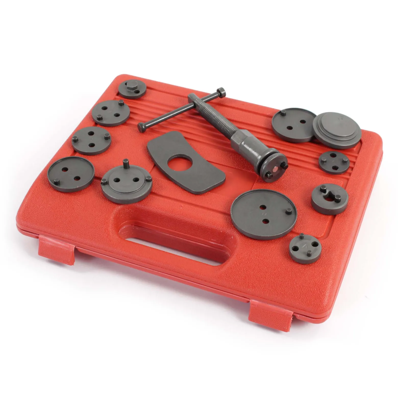 XPOtool 13-teiliges Bremskolbenrücksteller Set 320 x 60 x 245 mm, Bremskolbenrücksetzer Werkzeug, Bremskolben zurückstellen zum Bremsbelag Wechsel