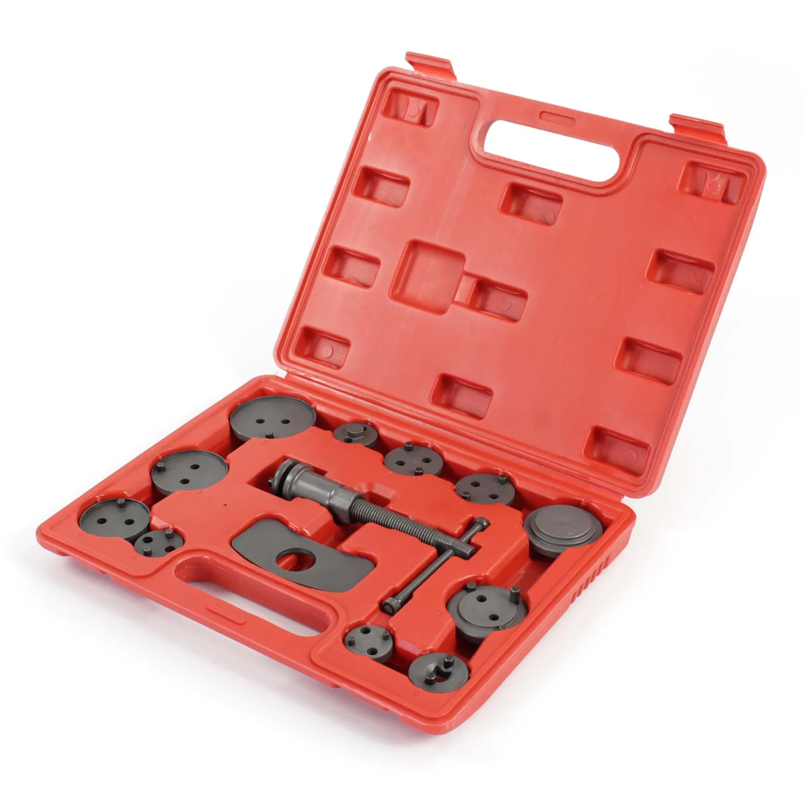 XPOtool 13-teiliges Bremskolbenrücksteller Set 320 x 60 x 245 mm, Bremskolbenrücksetzer Werkzeug, Bremskolben zurückstellen zum Bremsbelag Wechsel
