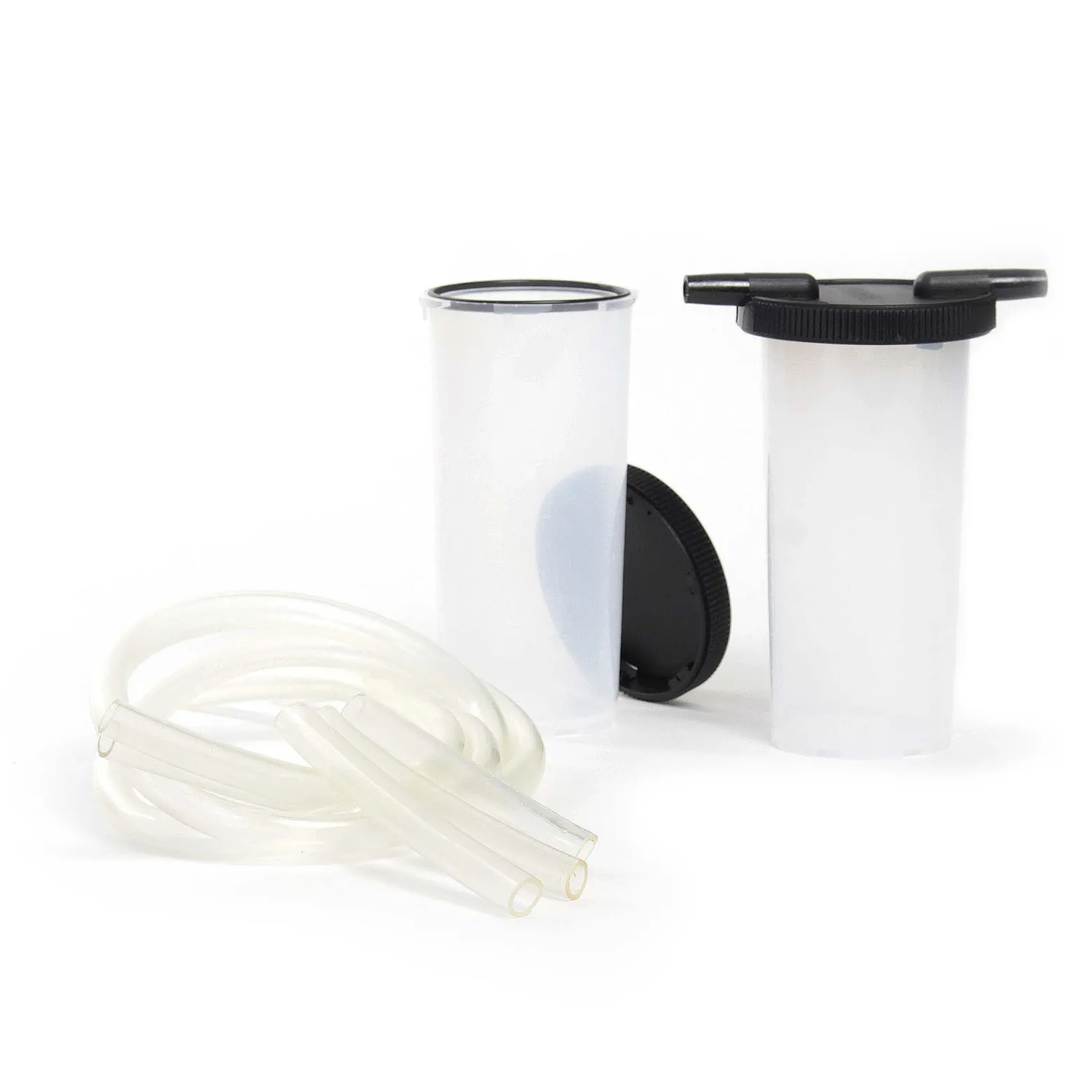 XPOtool Vakuum- und Druckpumpen Satz, -2-4 bar, mit 63,5 mm Manometer, manueller Bremsenentlüfter, Prüfgerät für Unterdruck Überdruck