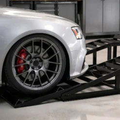 XPOtool Verlängerung für Auffahrrampen 2x 400 kg 650 x 195 mm Kfz-Rampe aus Stahl als Erweiterung für Autorampe, Verladerampe