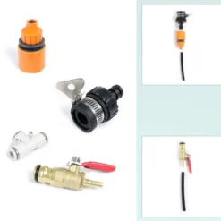 XPOtool Waschbürste Teleskopstiel und Wasserzufuhr Set, 6 m Stiel, 10 m Schlauch, Waschbesen u.a. für Fenster und Solarpaneele